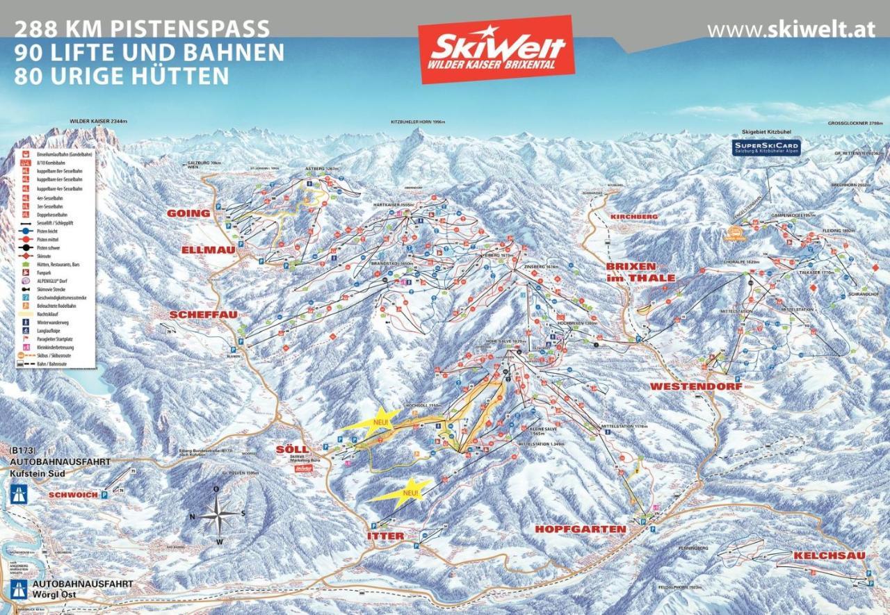 Apartament Ambiento Tirol Kirchbichl Zewnętrze zdjęcie